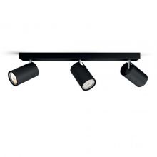 Kosipo listwa sufitowa-reflektor 3x10W GU10 230V czarny